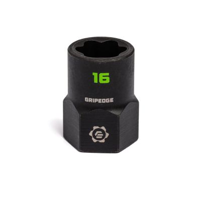 GETXBM16 image(0) - Grip Edge Tools 16mm 3/8" Dr RPT Socket Extractor with FORS (Standard Length)