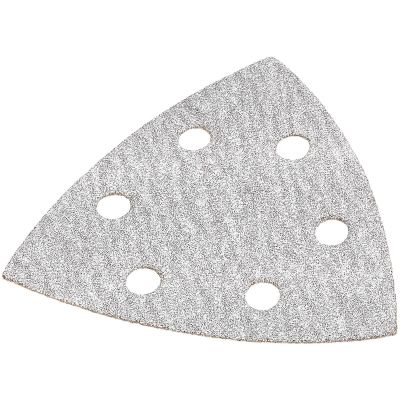 DWTDWASPTRI08 image(0) - DEWALT Hook And Loop Triangle 80 Grit Sandpaper, 12-Pack