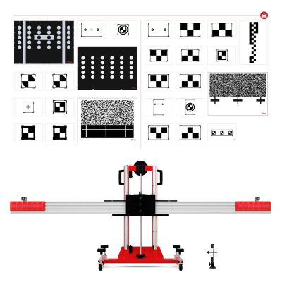 AULLDW20 image(0) - Autel ADAS Lane Departure Warning 2.0 Package : LDW Calibration Pack incl. Stand, Frame, Targets, Patterns and ADAS Software