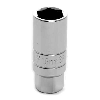 WLMW38168 image(0) - Wilmar Corp. / Performance Tool 3/8" Drive 18mm Spark Plug Socket