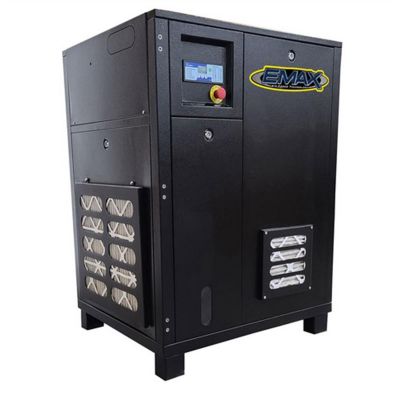 EMXERI0200003 image(0) - Emax Compressor 20HP 3PH Industrial Rotary Screw Compressor-Cabinet Only