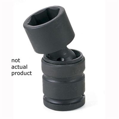 GRE3034U image(0) - Grey Pneumatic 3/4" Drive x 1-1/16" Universal Socket