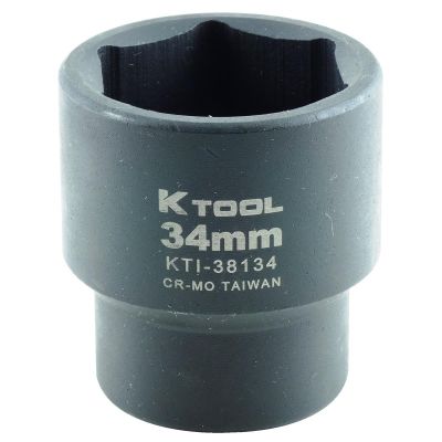 KTI38134 image(0) - K Tool International SOC IMP MET 1/2DR 34MM
