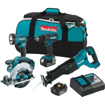 MAKXT442 image(0) - Makita 8V LXT Lithium-Ion Cordless 4-Piece Combo Kit (3.0Ah)