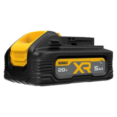 DWTDCBP520G image(0) - DeWalt 20V MAX* XR(R) Oil-Resistant 5Ah Battery
