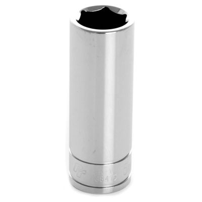 WLMW38415 image(0) - Wilmar Corp. / Performance Tool 3/8'' Dr 6pt Deep Socket 15mm