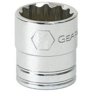 KDT80498 image(0) - GearWrench 3/8 Inch Drive 12 Point Standard SAE Socket 3/8 Inch
