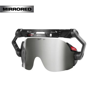 MLW48-73-1419 image(0) - Milwaukee Tool BOLT Eye Visor - Mirrored Dual Coat Lens (Compatible with Milwaukee® BOLT Safety Helmets & BOLT Hard Hats)