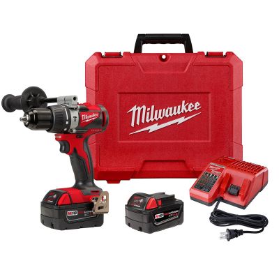 MLW3602-22CT image(0) - Milwaukee Tool M18™ Compact Brushless 1/2 Inch Hammer Drill/Driver Kit