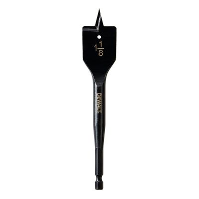 DWTDW1583 image(0) - DEWALT 1/4" x 6" Heavy Duty Spade Bit