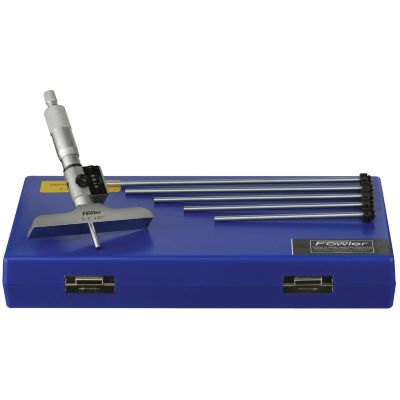 FOW72-225-226 image(0) - Fowler 0-6 Inch DIGIT READING DEPTH MICROMETER