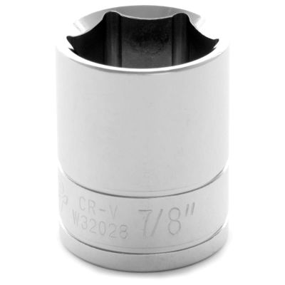 WLMW32028 image(0) - Wilmar Corp. / Performance Tool 1/2" Dr 6pt Std. Socket 7/8"