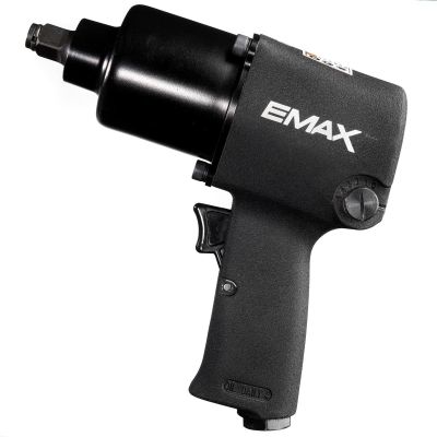 EMXEATIW05S1P image(0) - Emax Compressor Twin Hammer Impact Wrench, 1/2" Drive, 500 ft. lbs