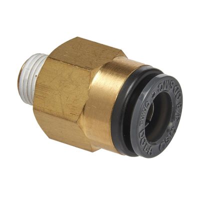 SRRABM320 image(0) - S.U.R.&R. STRAIGHT MALE CONNECTOR 3/8" TUBE X 1/8" NPT (2)
