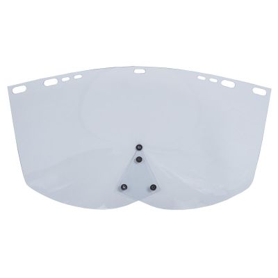 SRW29060 image(0) - Jackson Safety Replacement Windows for F30 Acetate Face Shields - Clear - 9" x 15" x .040" - P Shaped - Unbound
