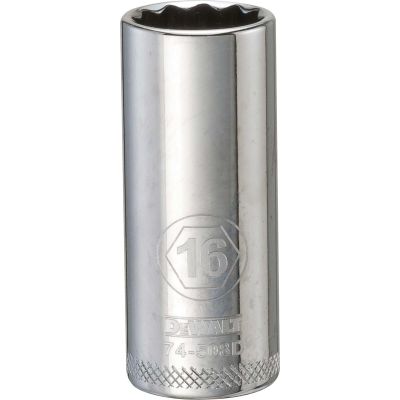 DWTDWMT74508OSP image(0) - DEWALT 001Pc 38Dr Deep Socket-12Pt-16
