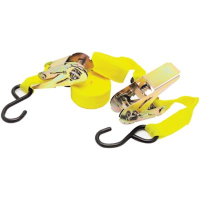 WLM1928 image(0) - Wilmar Corp. / Performance Tool 2 Piece 1" x 15' Tie Down Straps