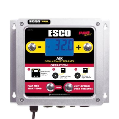 ESC10965 image(0) - ESCO Digital Wall Mounted Tire Inflator-Aluminum