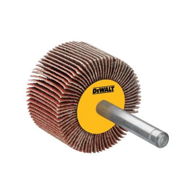 DWTDAFE1D1210 image(0) - DEWALT 1 1/2-Inch By 1-Inch By 1/4-Inch Hp 120G Flap Wheel