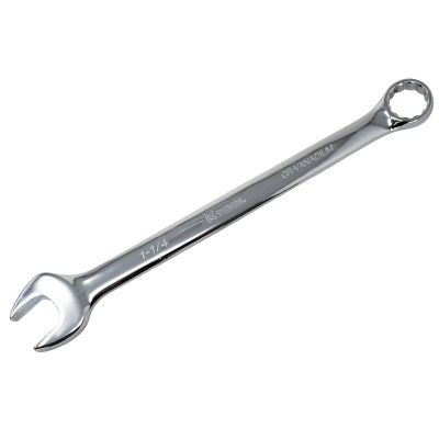 KTI41340 image(0) - K Tool International Wrench 1-1/4 Inch Combination Hi Polish 12 Point 15 Degree