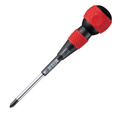 VES220P2100 image(0) - Vessel Tools No.220 Ball Grip Screwdriver PH2x100