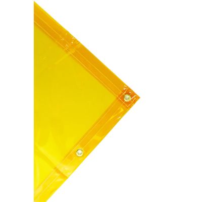 SRW36281 image(0) - Jackson Safety Transparent Welding Curtain - 6' x 10' - Weight (per sq. yd.) 13 oz - Thickness 0.014" - Gold - Amp Usage Low/Medium