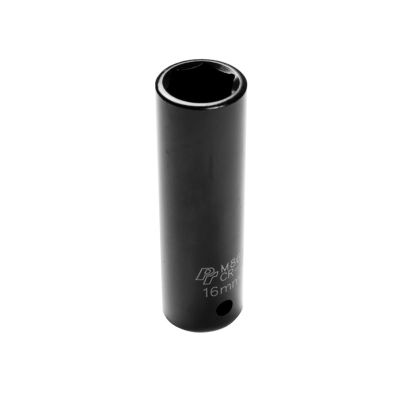 WLMM866 image(0) - Wilmar Corp. / Performance Tool 1/2" Drive 16mm 6pt Deep Impact Socket