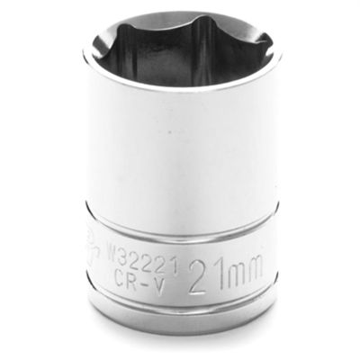 WLMW32821 image(0) - Wilmar Corp. / Performance Tool 1/2" Drive 21mm 12pt Socket