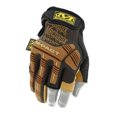 MECLFR-75-009 image(0) - Mechanix Wear M-Pact Framer Leather Medium 9 Tan/Black