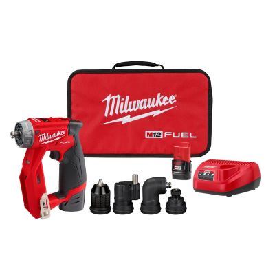 MLW2505-22 image(0) - Milwaukee Tool M12 FUEL Installation Drill/Driver Kit