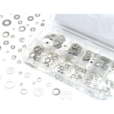 WLMW5216 image(0) - Wilmar Corp. / Performance Tool 350 Piece Lock & Flat Washer Assortment