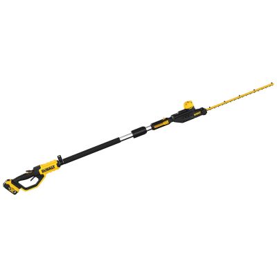 DWTDCPH820M1 image(0) - DEWALT Kitted 20V Pole Hedge Trimmer