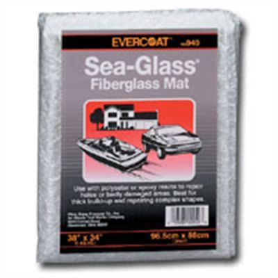 FIB940 image(0) - Fibre glass Evercoat Sea-Glass 100940 Fiberglass Mat, 11.5 oz Bag, White/Neutral, Solid