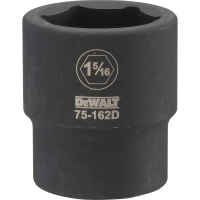DWTDWMT75162OSP image(0) - DEWALT 3/4" Drive Impact Socket 1-5/16 SAE