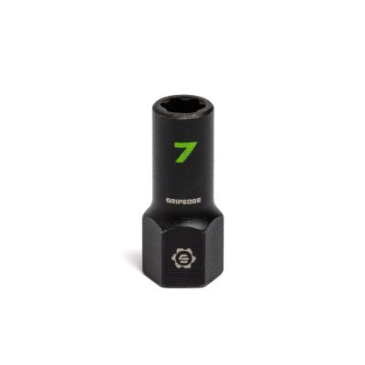 GETXAM7 image(0) - Grip Edge Tools 7mm 1/4" Dr RPT Socket Extractor with FORS (Standard Length)