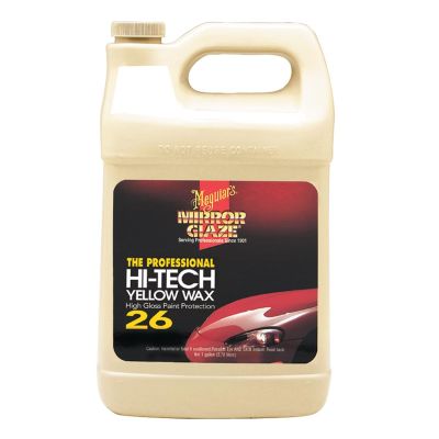 MEGM2601 image(0) - Meguiar's Automotive M26 Mirror Glaze Hi-Tech Yellow Wax, 1 Gallon