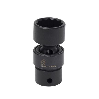 SUN318UZ image(0) - SUNEX 3/8" Dr. 9/16" 12 Point Universal Impact Socket
