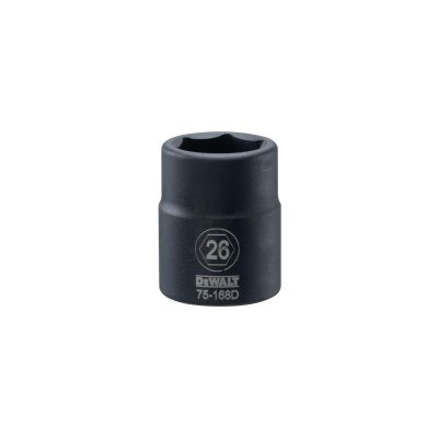 DWTDWMT75168OSP image(0) - DEWALT Dwmt 3/4In Dr 26Mm Im Skt