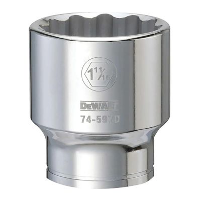 DWTDWMT74597OSP image(0) - DEWALT Dwmt 12Pt 3/4In Dr Skt 1-11/16 SAE