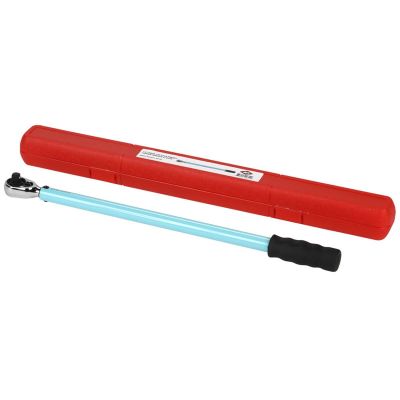 INT42140 image(0) - American Forge & Foundry AFF - Torque Wrench - 1/2" Drive - Preset - 140 65 Ft/Lbs (190 Nm) - Lt. Blue