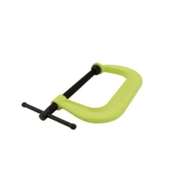 WIL406SF image(0) - Wilton 406SF - 400 Series Hi-Vis Safety C-Clamp, 0 - 6-1/16&rdquo; Opening, 4-1/16&rdquo; Throat Depth