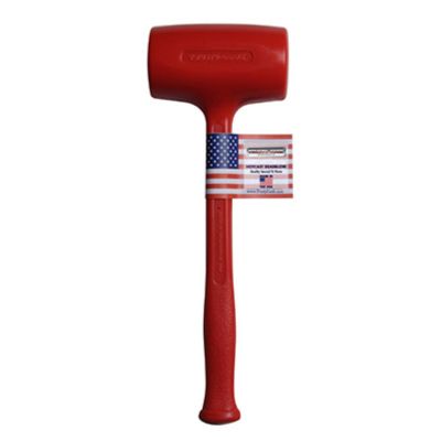TRU4 image(0) - Trusty Cook Inc. 53 oz Soft Face Dead Blow Hammer - Model 4 - Red