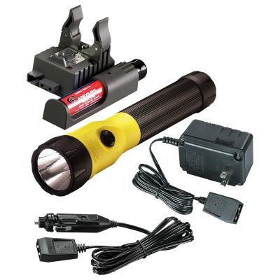 STL76182 image(0) - Streamlight PolyStinger LED - 120V/100V AC/12V DC PiggyBack - Yellow