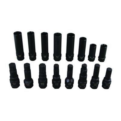CAL75510CV image(0) - Horizon Tool 16PC Spline LugKey Socket Set