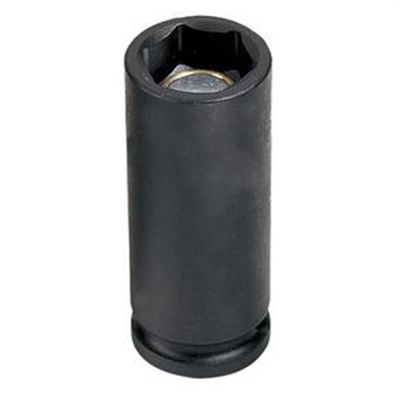 GRE1016MDG image(0) - Grey Pneumatic 3/8" Drive x 16mm Magnetic Deep Socket