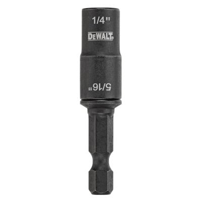 DWTDWADEND14516 image(0) - DEWALT 1/4" + 5/16" Double-Ended/Detachable Nut Driver